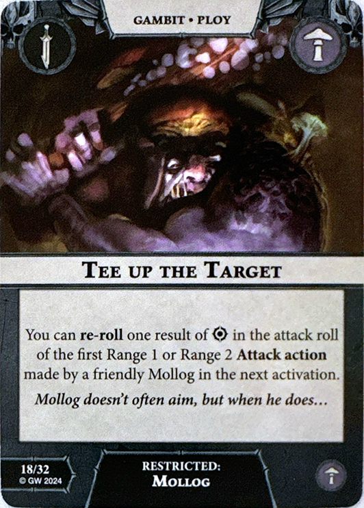 Tee up the Target